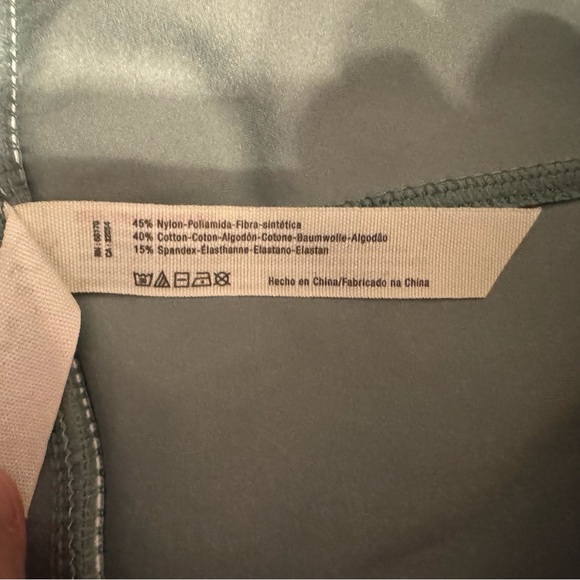 Free People Movement Turn Out tie crop legging slate crossover waist S - Picture 8 of 8